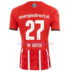Maillot de Foot PSV Eindhoven Mario Gotze 27 Domicile 2021-22